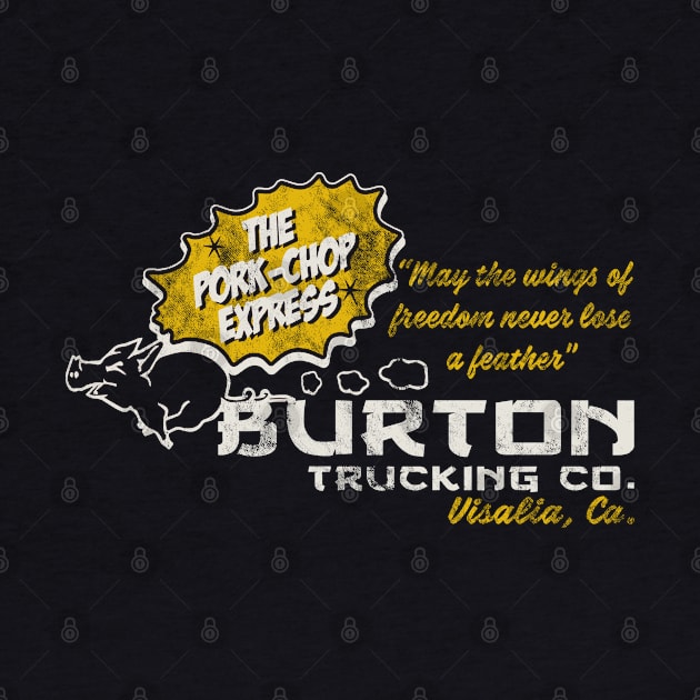 Burton Trucking Pork Chop Express by Alema Art